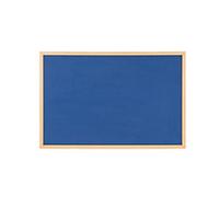 Bi-Office Earth Notice Board Non Magnetic 120 (W) x 120 (H) cm Blue
