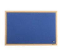 Bi-Office Earth Noticeboard Non Magnetic 90 (W) x 1.9 (D) x 60 (H) cm Blue