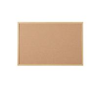 Bi-Office Earth Noticeboard Non Magnetic 90 (W) x 1.9 (D) x 60 (H) cm Brown