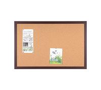 Bi-Office Earth Prime Cherry MDF Frame Cork Board, 60 x 45 cm
