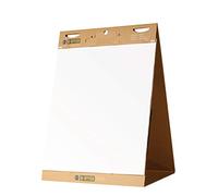Bi-Office Earth - Recycled Self Stick Tabletop Flipchart Pad, 20 Sheets - 80 gr/m² paper, 50 x 58,5 cm [Pack of 6]