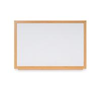 Bi-Office Earth Whiteboard Wall Mounted Melamine Single Sided 120 (W) x 90 (H) cm