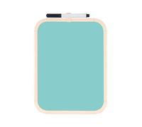 Bi-Office Easy Magnetic Caribe Board, 21,6x27,9cm, Lacquered Steel Surface, Beige Plastic Frame