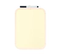 Bi-Office Easy Magnetic Vanilla Board, 27,9x35,5cm, Lacquered Steel Surface, Beige Plastic Frame