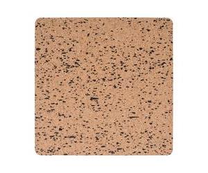 Bi-Office Eco Frameless Square Board Double-Sided Cork/Black 45x45cm