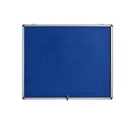 Bi-Office Enclore Fire Retardant Blue Lockable Door Top Hinged 12xA4