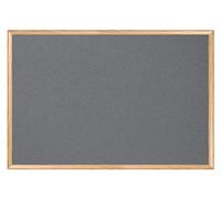 Bi-Office FB0742239 22mm Earth-It Executive Oak Frame Felt Board