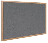 Bi-Office FB0742239 insert notice board Indoor Grey Wood