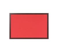 Bi-Office Earth Prime Notice Board Wall Mounted Felt 180 (W) x 120 (H) cm Medium-Density Fibreboard Red