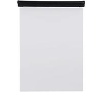 Bi-Office Flipchart Pad Clamp Black Colour - 650 x 55 mm