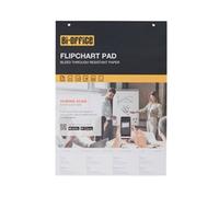 Bi-Office Flipchart Pad Gridded 30 sheets 70gsm Paper A1 (Pack of 5)
