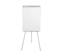 Bi-Office Flipchart Tripod Easel Easy, Magnetic, Slim Aluminium Frame, Grey, A1 (60 x 85 cm)