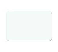 Bi-Office Frameless Laptop Board, Double Sided Board, Pain/Gridded, White, A3