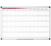 Bi-Office Annual Planner Magnetic 90 (W) x 60 (H) cm Multicolour