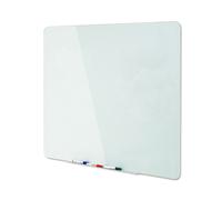 Bi-Office Magnetic Glass Memo Board, 150 x 120 cm