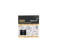 Bi-Office Inkstring XL Drywipe Marker Black (Pack of 12) PE4201