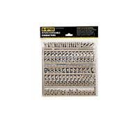 Bi-Office Interchangeable Numbers Gold 19 mm