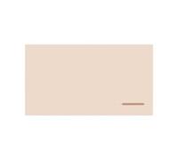 Bi-Office Loop Magnetic Lacquered Steel Frameless 2400mm Desert