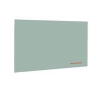 Bi-Office Loop Magnetic Olive Tree Board, 150x90 cm, Lacquered Steel Surface, Frameless