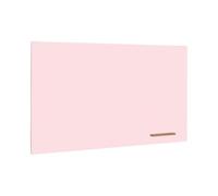 Bi-Office Loop Magnetic Peony Board, 150x90 cm, Lacquered Steel Surface, Frameless