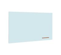 Bi-Office Loop Magnetic Sky Board, 150x90 cm, Lacquered Steel Surface, Frameless