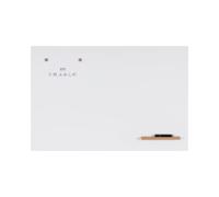 Bi-Office Loop Magnetic Whiteboard, Lacquered Steel Surface, Frameless, 150x90cm