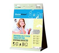 Bi-Office MasterVision Education Drawing Tabletop Pad, 20 Sheets - 70 gr/m2 paper, 58,5 x 50 cm