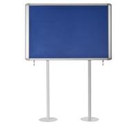 Bi-Office Mastervision Out Display Blue Sunken Post Top Hinged 15xA4