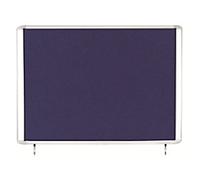 Bi-Office Mastervision Outdoor Top Hinged Lockable Notice Board Non Magnetic 8 x A4 Wall Mounted 101.2 (W) x 68.1 (H) cm Blue