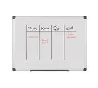 Bi-Office Whiteboard Maya MA0321170 Gridded Double-Sided Aluminium Framed Dry Wipe 90x60cm