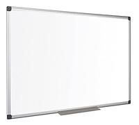 Mayan Bi-Office Non-Magnetic Whiteboard with Aluminium Frame white 180 x 120 cm white