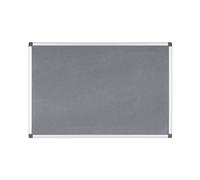 Bi-Office Grey Felt Board Maya Aluminium Frame 900x600mm