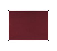 Bi-Office Maya Noticeboard Non Magnetic 120 (W) x 1.2 (D) x 90 (H) cm Burgundy