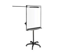 Bi-Office Mobile Magnetic Flipchart Easel 700x1000mm EA48061823