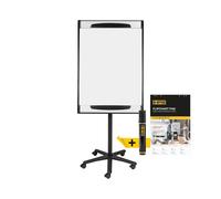 Bi-Office Mobile Magnetic Flipchart Easel 700x1000mm EA48061823