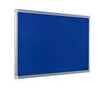 Bi-Office New Generation Blue Felt Notice Board, 60 x 45 cm, Aluminium Frame