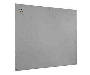 Bi-Office Notice Board Fire Retardant, Grey Felt, Unframed, 90 x 60 cm