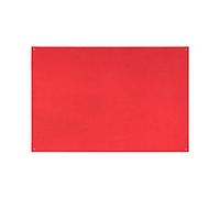 Bi-Office Noticeboard Non Magnetic 117.5 (W) x 1 (D) x 87.5 (H) cm Red
