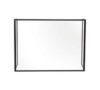 Bi-Office Protective Screen Acrylic 1,200 (W) x 900 (H) mm Freestanding Trio Pack of 3