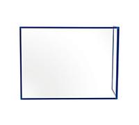 Bi-Office Protective Screen Aluminium, Tempered Glass 1,200 (W) x 900 (H) mm Freestanding Duo L Shaped Pack of 2