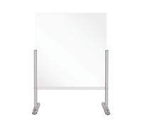 Bi-Office Protective Screen Freestanding Acrylic 650 (W) x 850 (H) mm Transparent