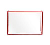 Bi-Office Protective Screen Tempered Glass 900 (W) x 600 (H) mm Freestanding Trio Pack of 3