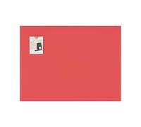 Bi-Office Reef Blush Magnetic Glass Board, 86,5x65,5cm, Glass Surface, Frameless Design