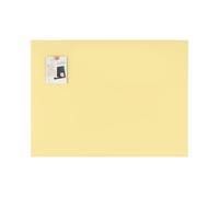 Bi-Office Reef Oatmeal Magnetic Glass Board, 101x65,5cm, Glass Surface, Frameless Design