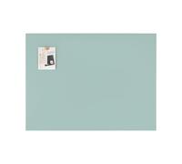 Bi-Office Reef Sage Magnetic Glass Board, 100,9x66,9cm, Glass Surface, Frameless Design