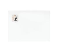 Bi-Office Reef White Magnetic Glass Board, 100,9x66,9cm, Glass Surface, Frameless Design