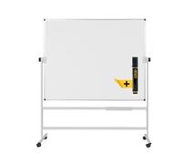 Bi-Office Revolving Whiteboard Lacquered Steel Surface 150x120cm