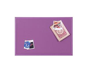 Bi-Office - School Bulletin Board in Cork - 60 x 40 cm 60x40 Violet