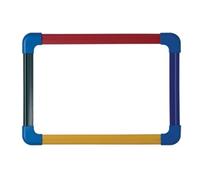 Bi-Office Schoolmate Laptop Non-Magnetic Plain Plastic Trim A4 (Pk 10)