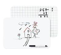Bi-Office Schoolmate Whiteboard Melamine Double Sided 30 (W) x 21 (H) cm Pack of 30